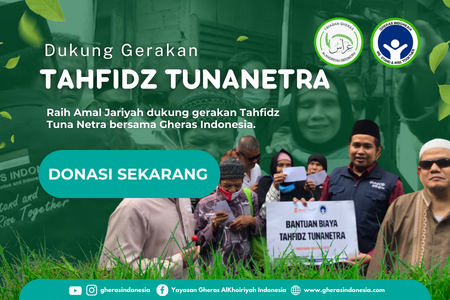 Dukung Gerakan Tahfidz Tunanetra
